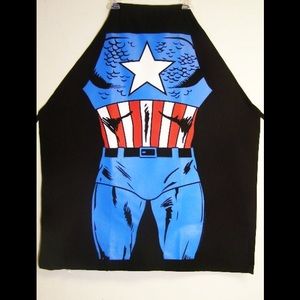 Captain America avengers apron USA Patriotic